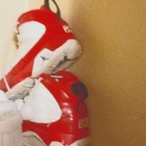 Jordan 9 Retro White Gym Red